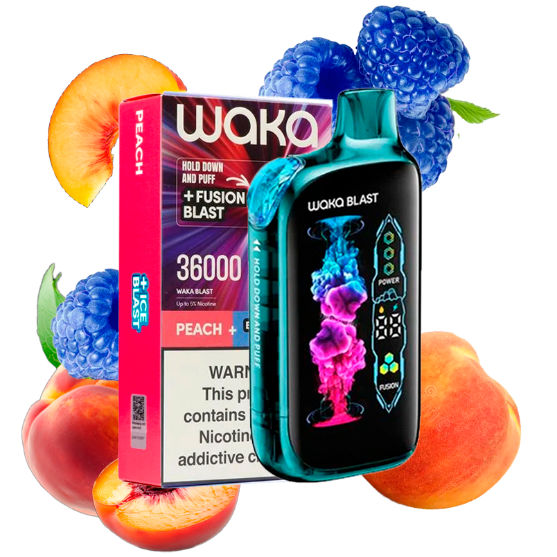 Peach Blue Raspberry